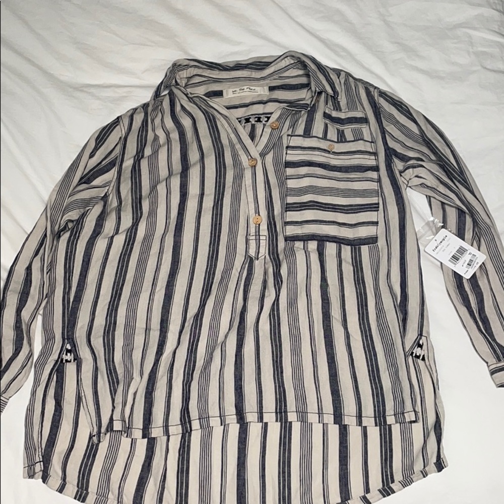 NWT free people flannel
